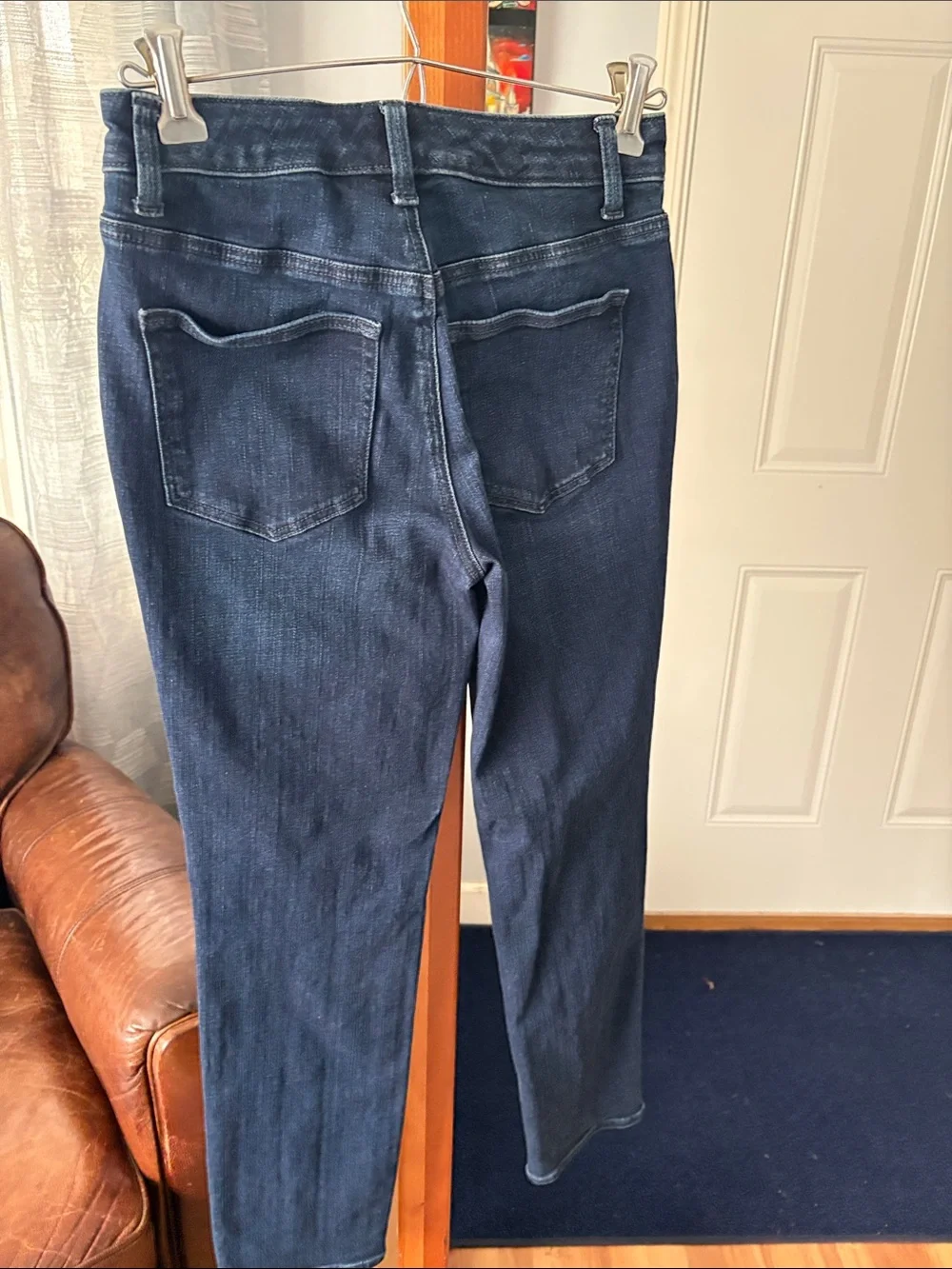Talbots Women's Dark Indigo Straight Leg Jeans